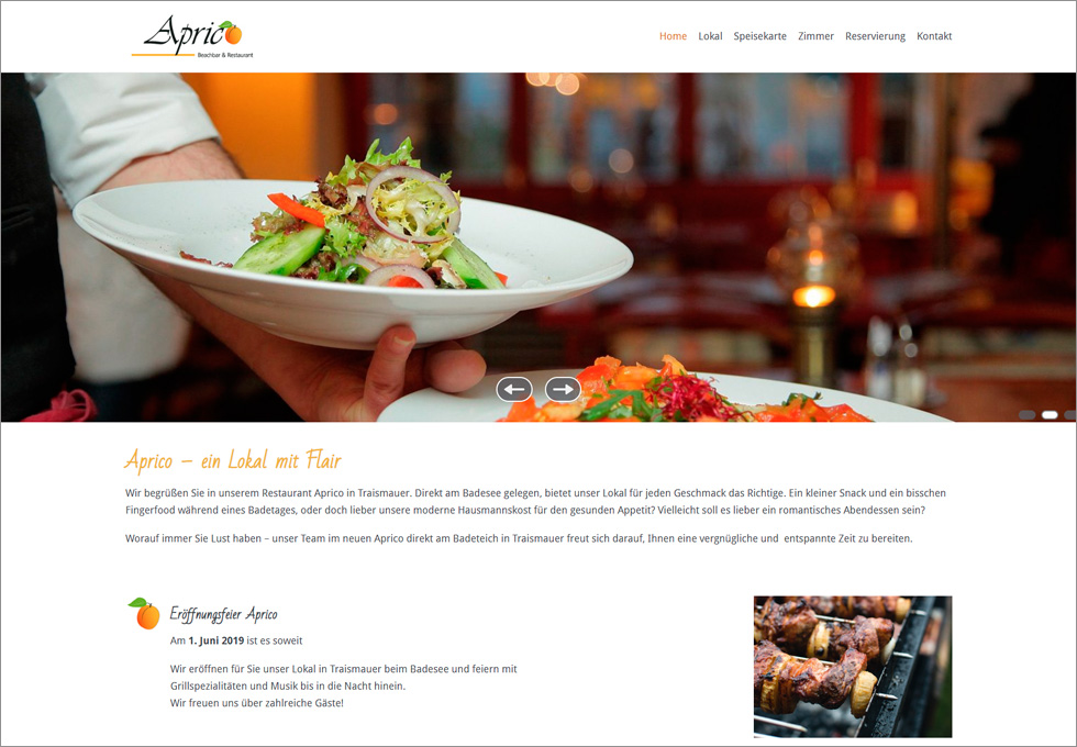 restaurant-Website